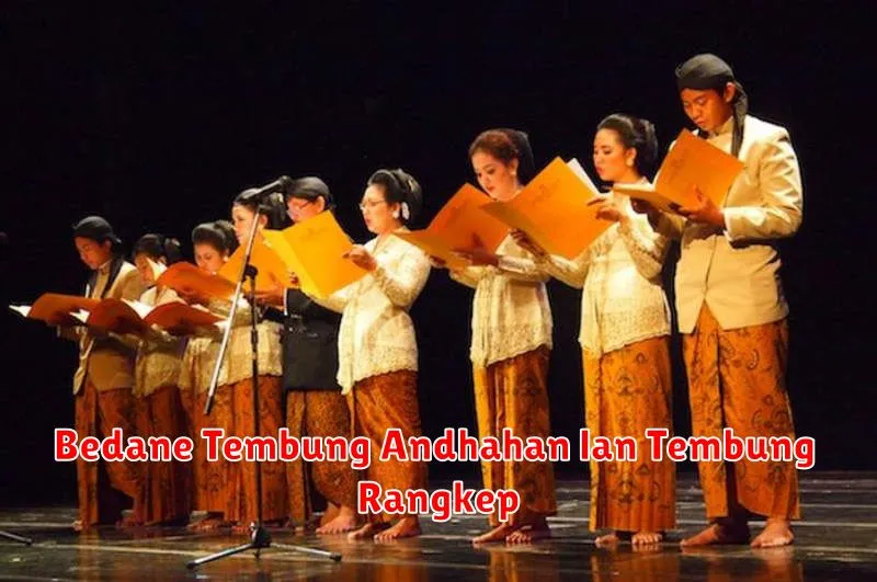 Bedane Tembung Andhahan lan Tembung Rangkep